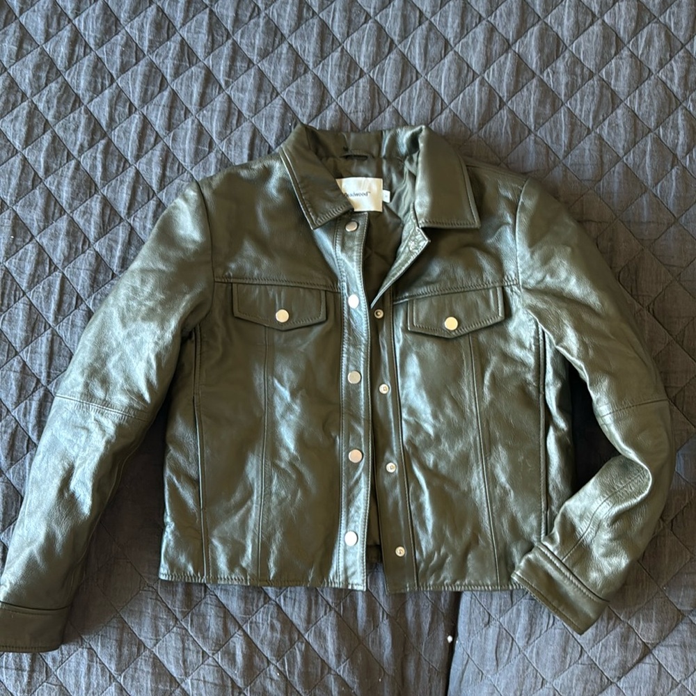 Deadwood leather jacket